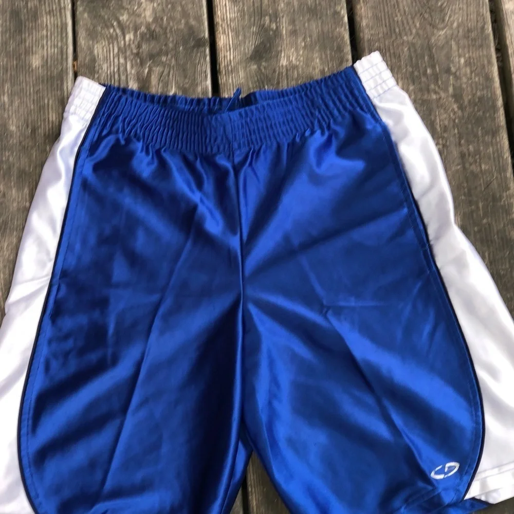 Blue champion athletic shorts